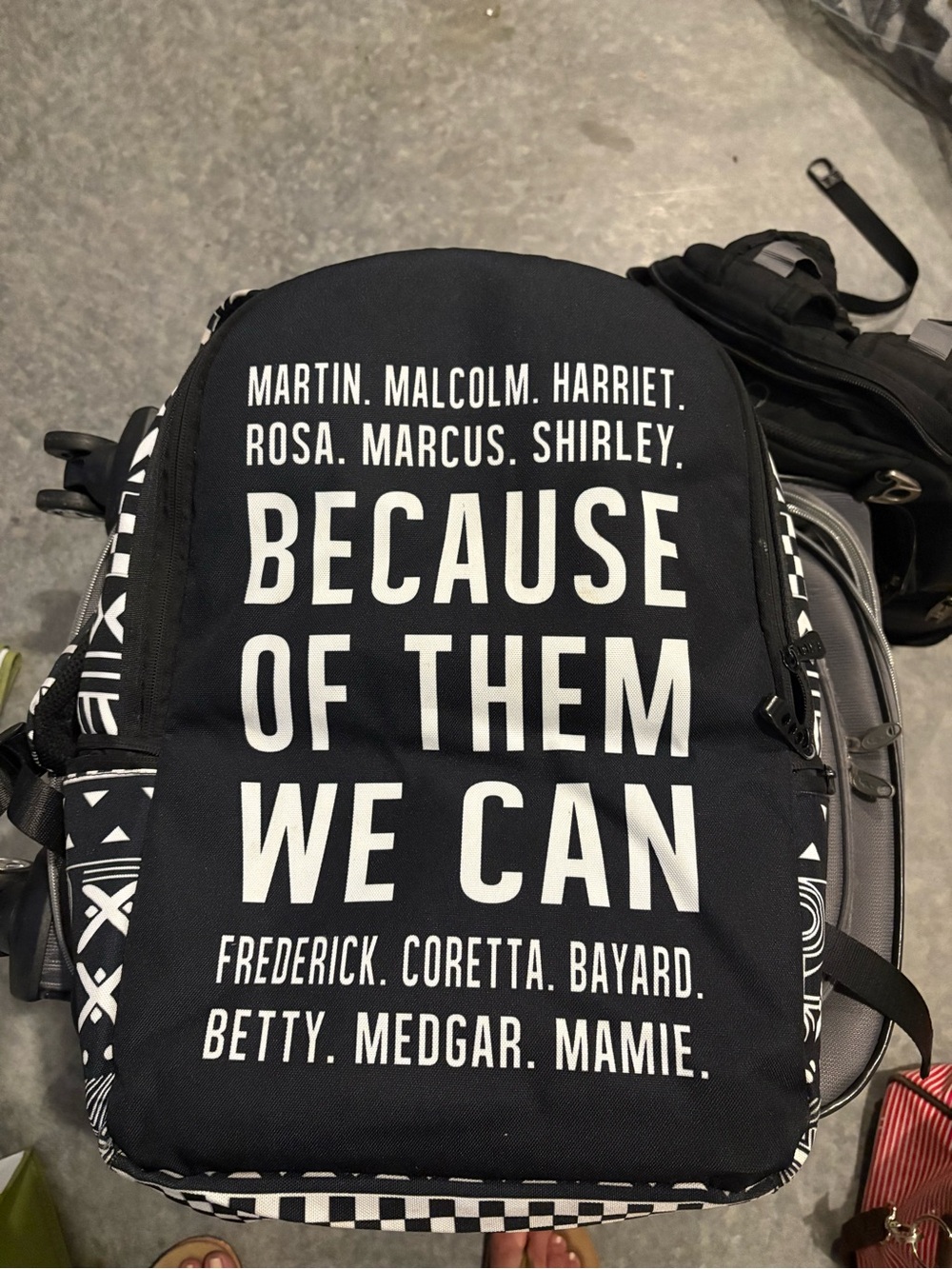 Because of Them We Can Backpacl